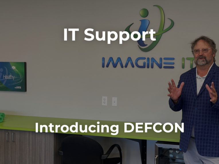 Co Founder Marc Miller speaking about DEFCON, a system that provides consistent IT Support