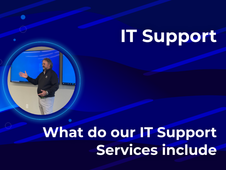 Co Founder Marc Miller explaining what our IT support Services Include